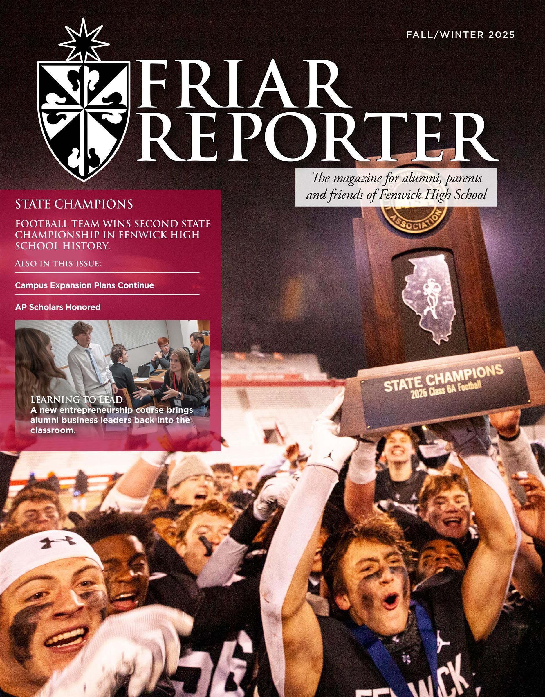 Friar Reporter: Winter 2025