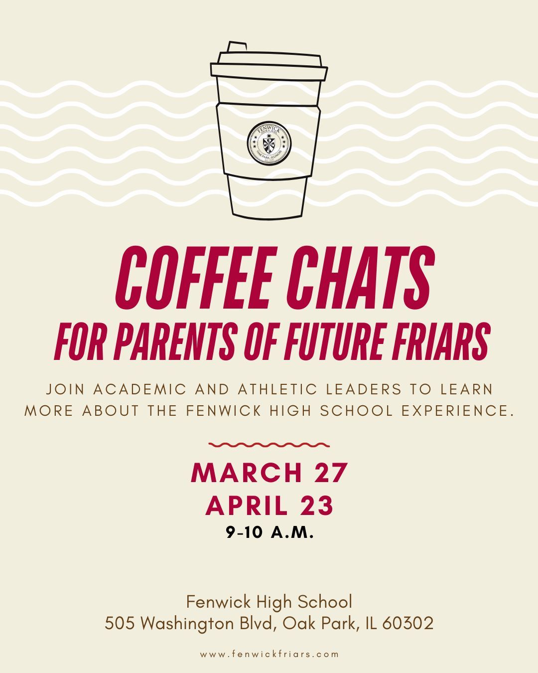 Spring Admissions Coffee