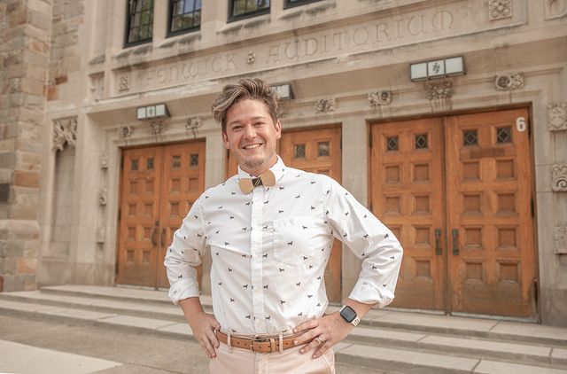 Theater Teacher/Choral Director Mr. Caleb Faille is set to begin his third, full-time school year at Fenwick.