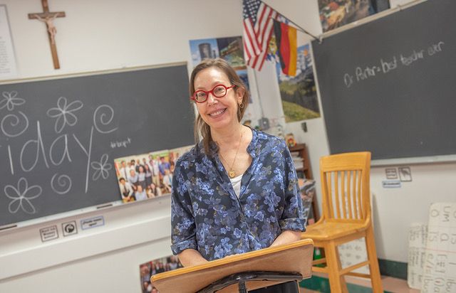 Latin and Spanish Teacher Ms. Marissa Porter, PhD. wraps up her 15th school year at Fenwick next month.