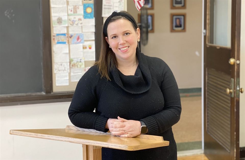An alumna from the Class of 2006, Mrs. Cain serves as an Assistant Principal and Math Teacher.