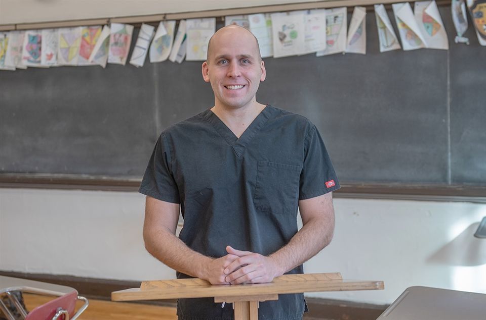 An alumnus from the Class of 2001, Mr. Perry teaches English and is the head coach for Fenwick's boys' water polo team.